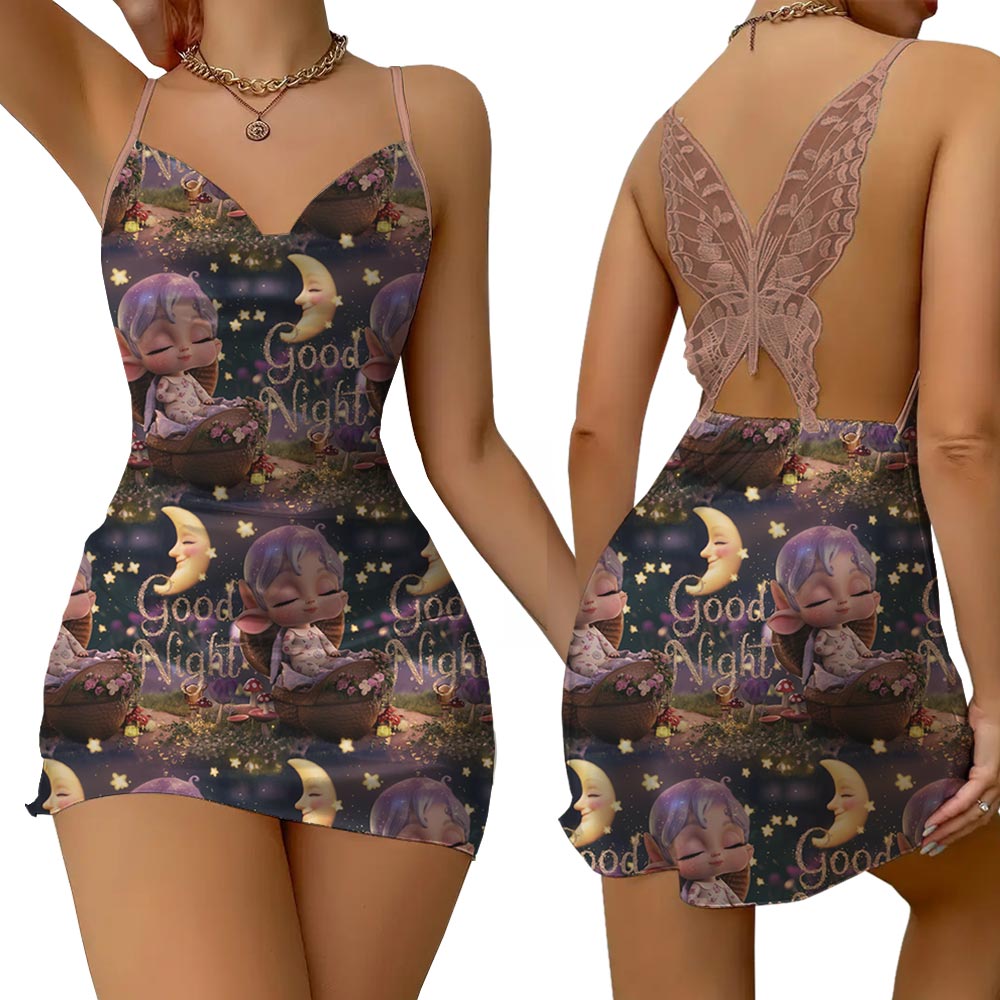 Cute Fairytale Pajamas Dress For Women - variant image 1