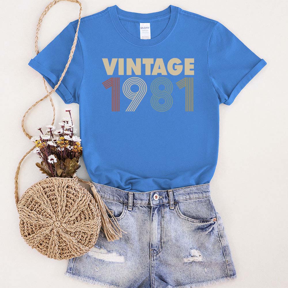 Limited 1981 Birthday T-Shirt - variant image 1