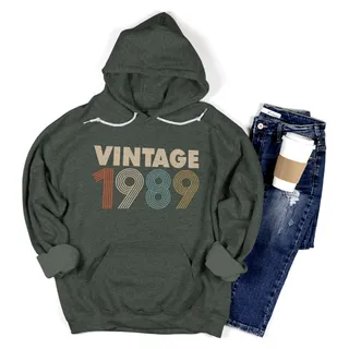 Limited 1989 Birthday Hoodie – Military Green