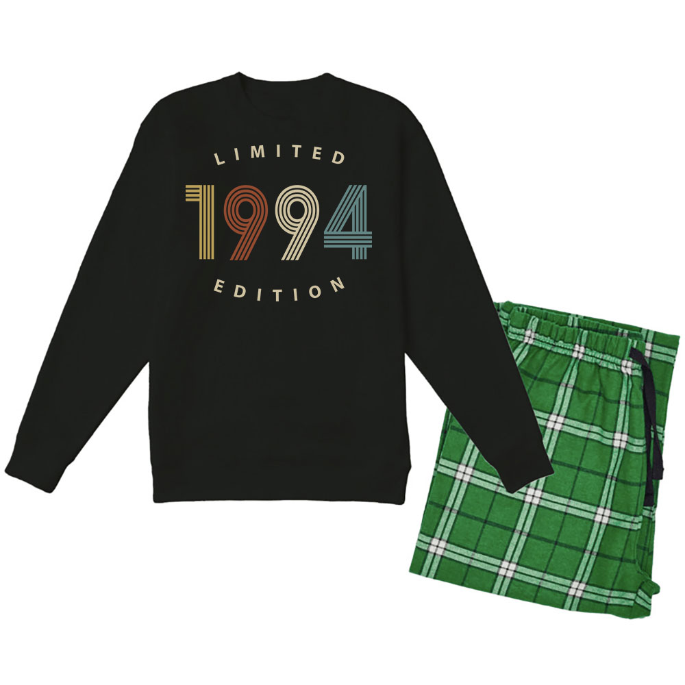 Limited 1994 Birthday Women's Crewneck Sweatshirt and Flannel Pants Set - variant image 1