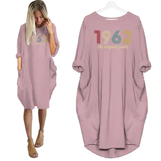 Original Parts 1962 Birthday Pocket Dress – Pink