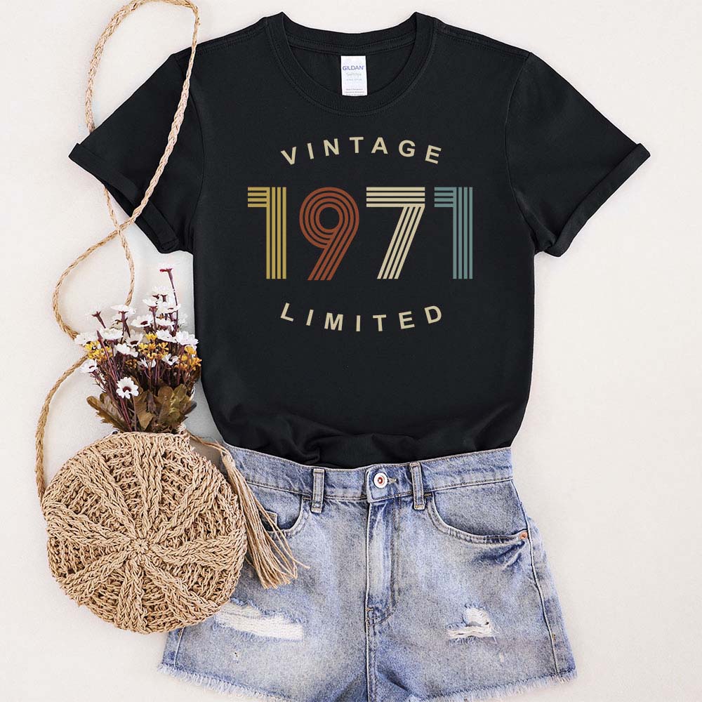 Limited Vintage 1971 Birthday T-Shirt - variant image 1