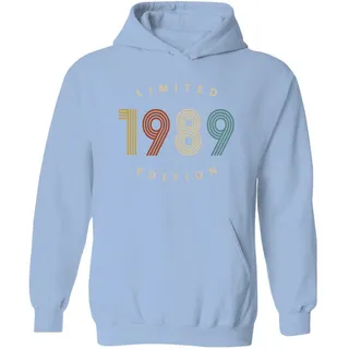 Limited 1989 Birthday Hoodie – Light Blue