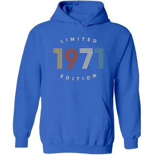 Limited 1971 Birthday Hoodie – Royal