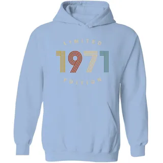 Limited 1971 Birthday Hoodie – Light Blue
