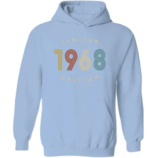 Limited 1968 Birthday Hoodie – Light Blue
