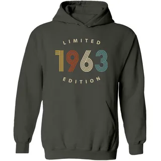 Limited 1963 Birthday Hoodie – Forest Green