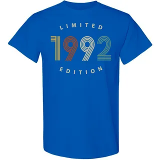 Limited 1992 Birthday T-Shirt – Royal