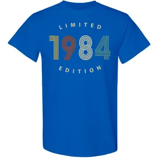 Limited 1984 Birthday T-Shirt – Royal