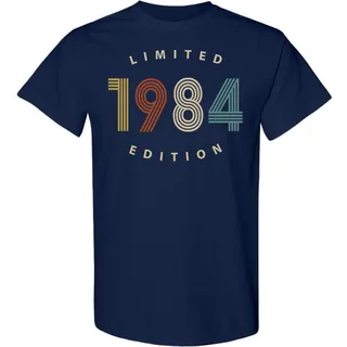 Limited 1984 Birthday T-Shirt – Navy