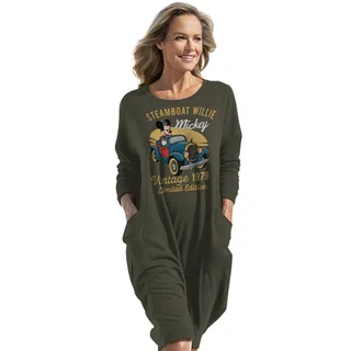 Steamboat Willie 1979 Loose Pocket On Dress – Green