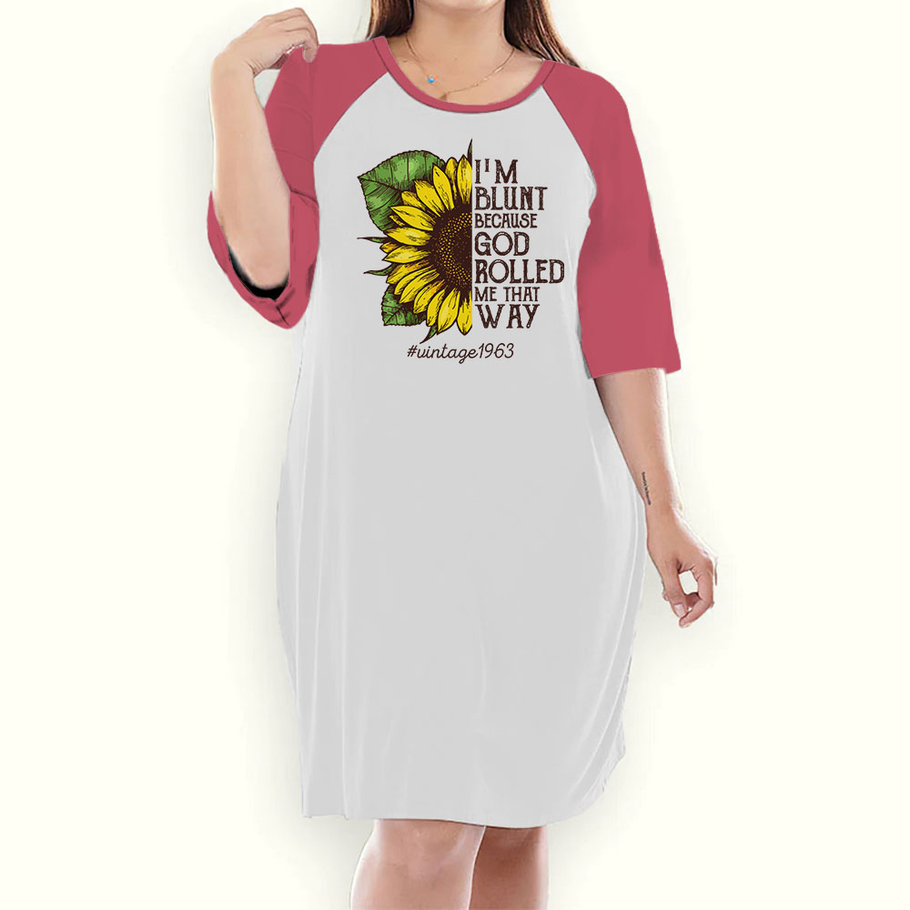 Awesome Hippie 1963 Raglan Nightgown - variant image 1