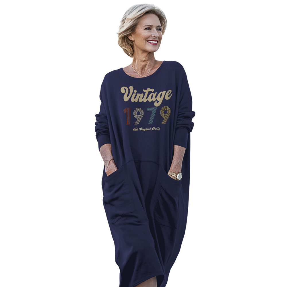 Vintage Original Parts 1979 Birthday Pocket Dress - variant image 1