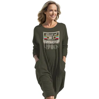 Best Of 1980 Birthday Pocket Dress – Green