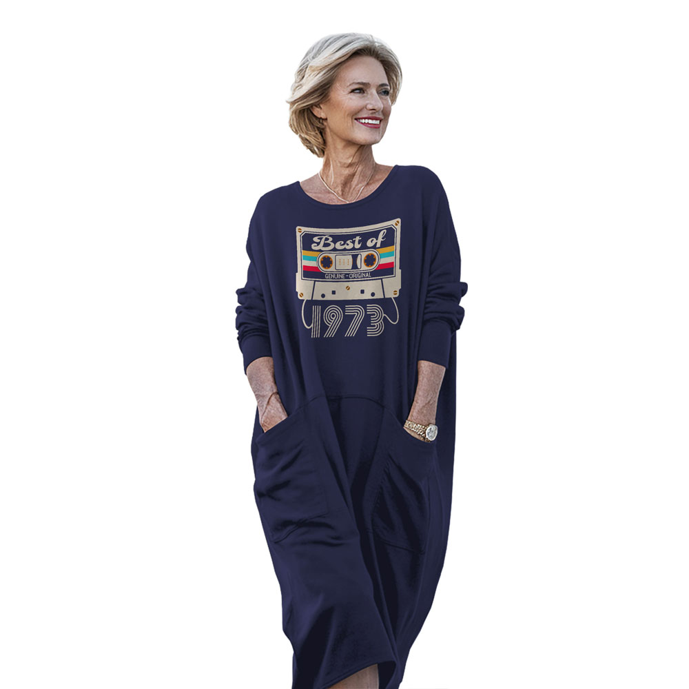 Best Of 1973 Birthday Pocket Dress - variant image 1
