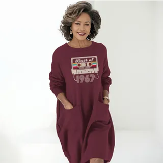 Best Of  1967 Birthday Pocket Dress – Red