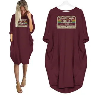 Greatest Hits 1969 Birthday Nightgown – Red