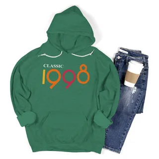 Classic 1998 Birthday Hoodie – Kelly Green