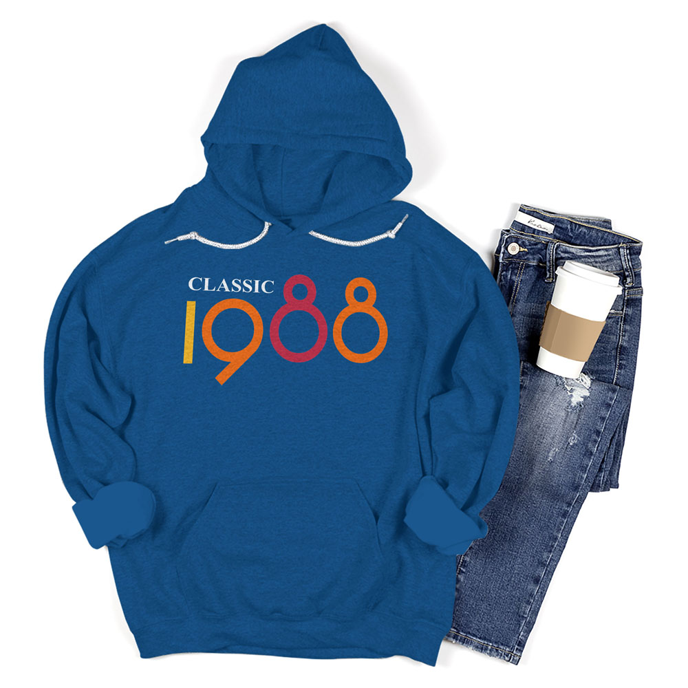 Classic 1988 Birthday Hoodie - variant image 1