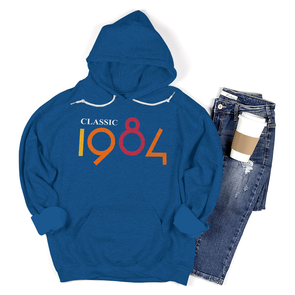 Classic 1984 Birthday Hoodie - variant image 1
