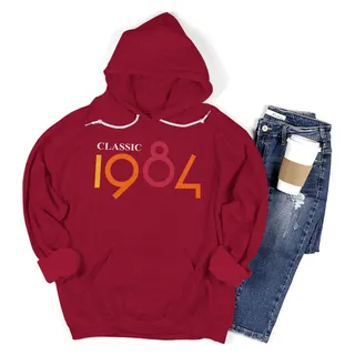 Classic 1984 Birthday Hoodie – Cardinal Red