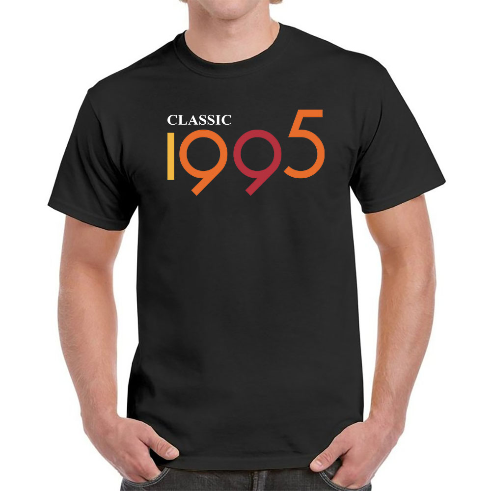 Classic 1995 Birthday T-Shirt For Men Women - variant image 1