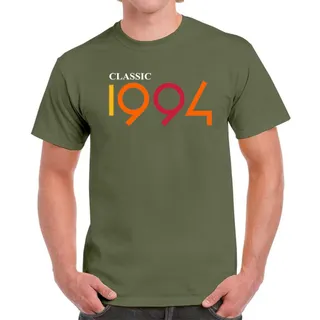 Classic 1994 Birthday T-Shirt For Men Women – Military Green