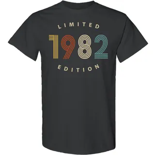 Limited 1982 Birthday T-Shirt – Dark Heather