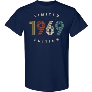 Limited 1969 Birthday T-Shirt – Navy