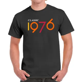 Classic 1976 Birthday T-Shirt For Men Women – Dark Heather