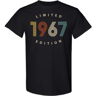 Limited 1967 Birthday T-Shirt – Black
