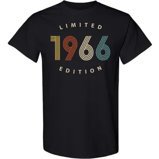 Limited 1966 Birthday T-Shirt – Black