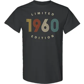 Limited 1960 Birthday T-Shirt – Dark Heather