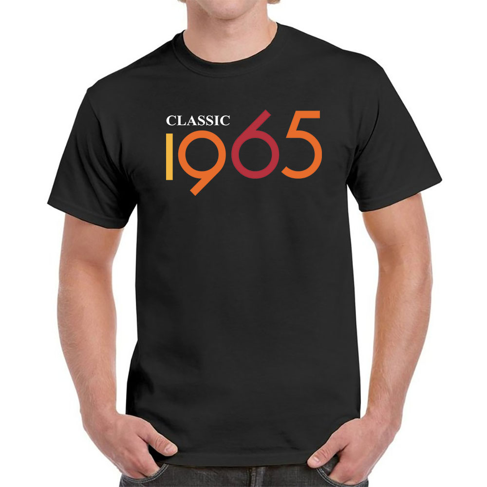 Classic 1965 Birthday T-Shirt For Men Women - variant image 1