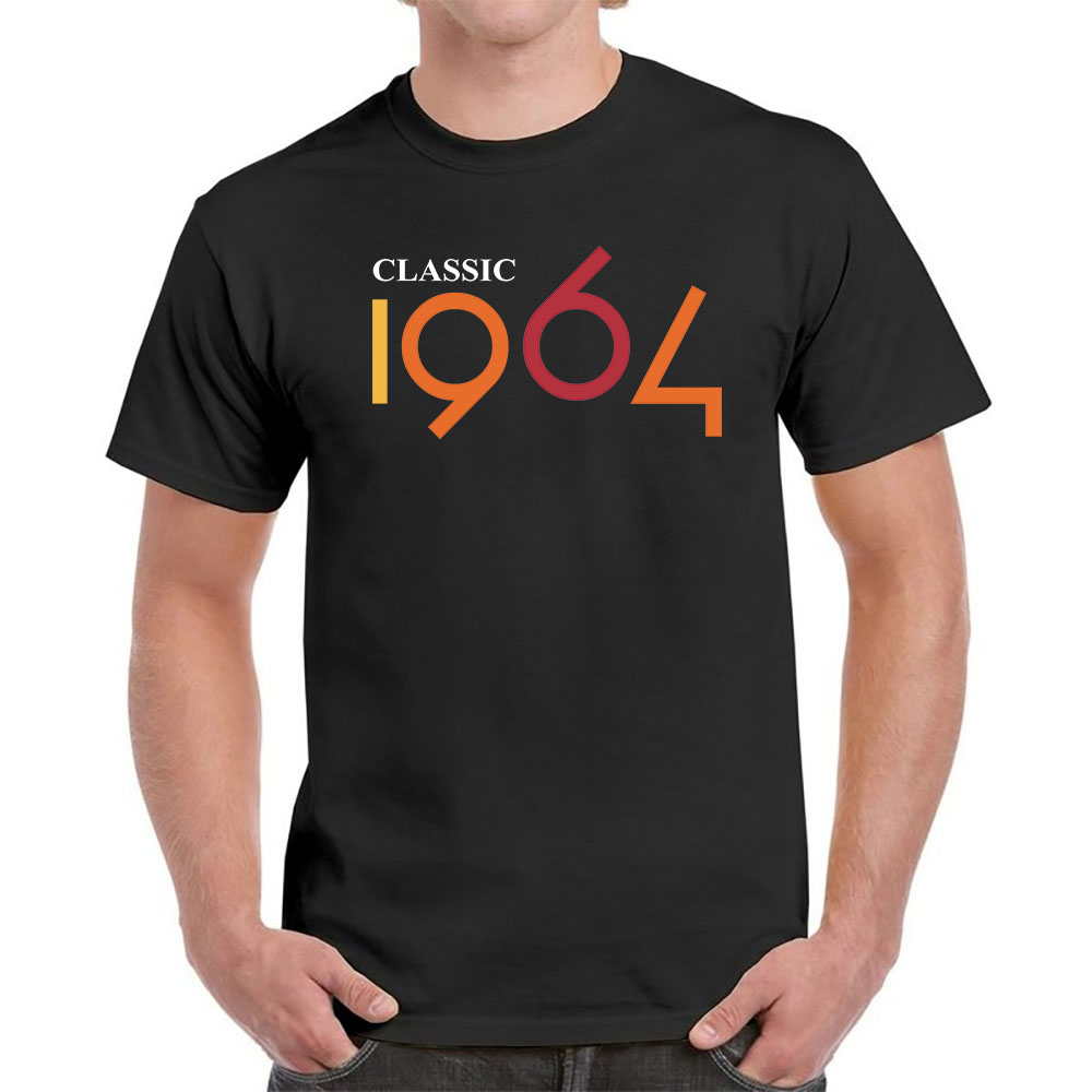 Classic 1964 Birthday T-Shirt For Men Women - variant image 1