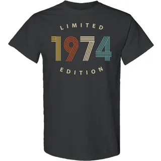 Limited 1974 Birthday T-Shirt – Dark Heather
