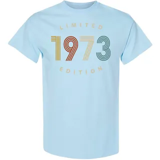 Limited 1973 Birthday T-Shirt – Light Blue