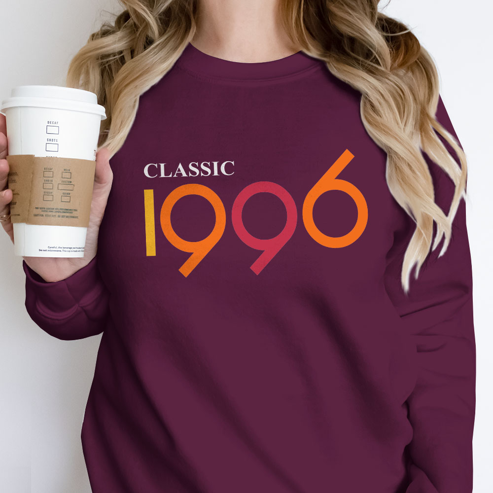 Classic 1996 Birthday Sweatshirt - variant image 1