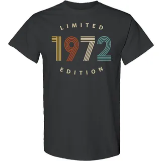 Limited 1972 Birthday T-Shirt – Dark Heather