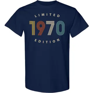 Limited 1970 Birthday T-Shirt – Navy