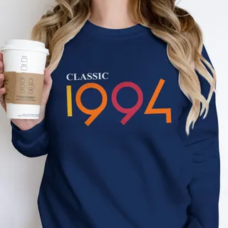 Classic 1994 Birthday Sweatshirt – Navy