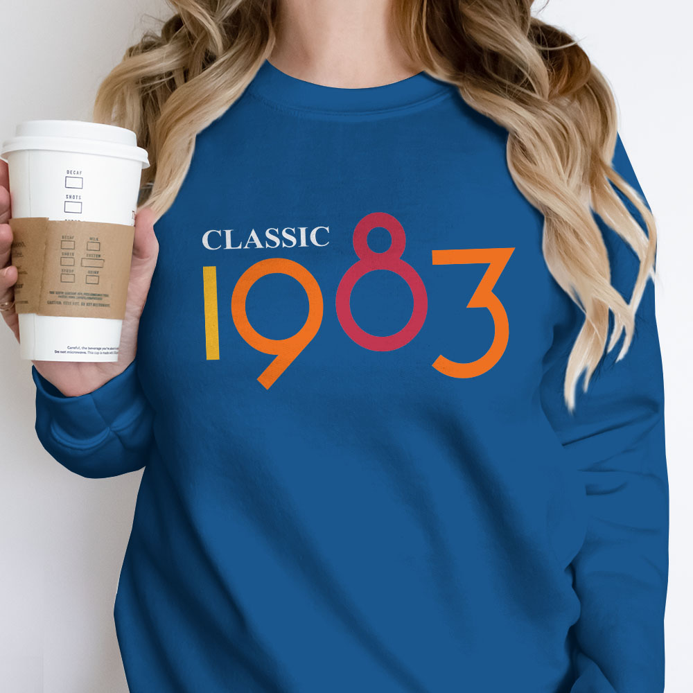 Classic 1983 Birthday Sweatshirt - variant image 1