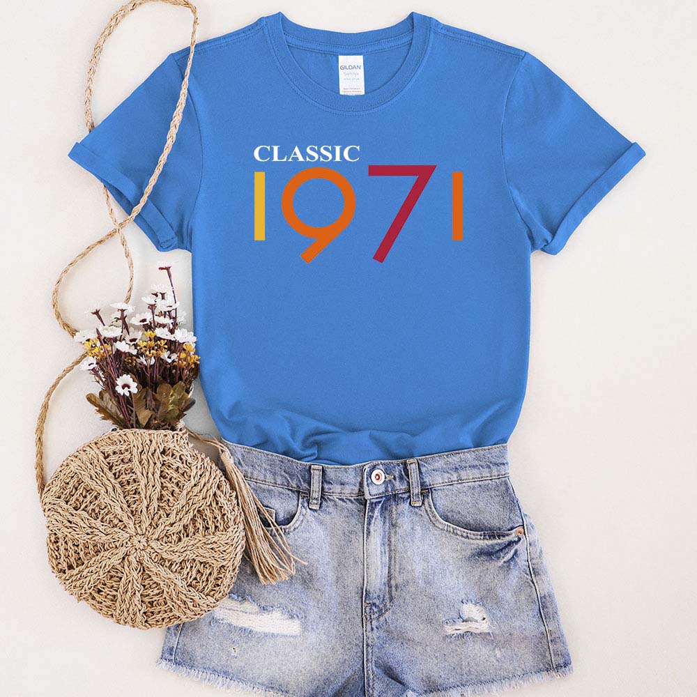 Classic 1971 Birthday T-Shirt - variant image 1
