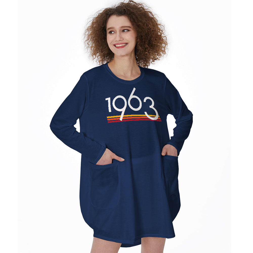 Best 1963 Birthday Pocket Dress - variant image 1