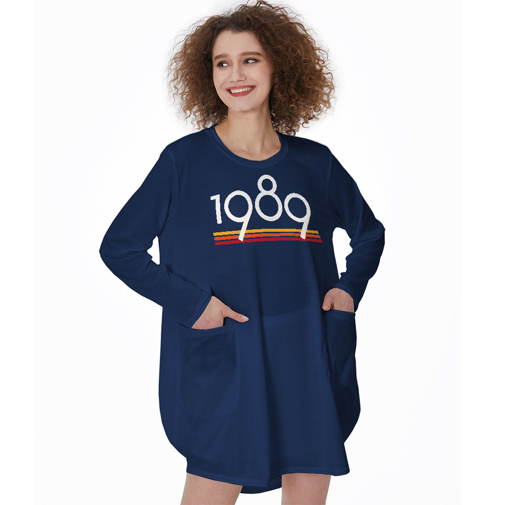 Best 1989 Birthday Pocket Dress - variant image 1