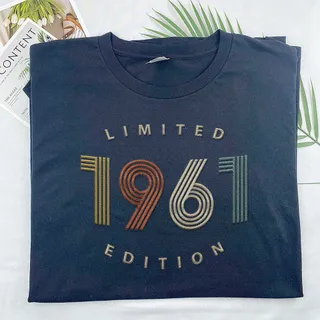 Limited Edition 1961 Embroidered T-Shirt – Navy