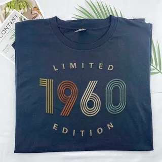 Limited Edition 1960 Embroidered T-Shirt – Navy