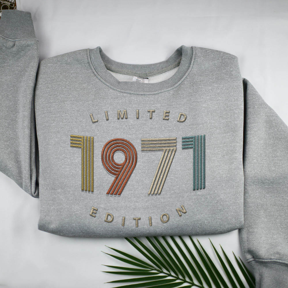 Limited Edition 1971 Embroidered Sweatshirt - variant image 1