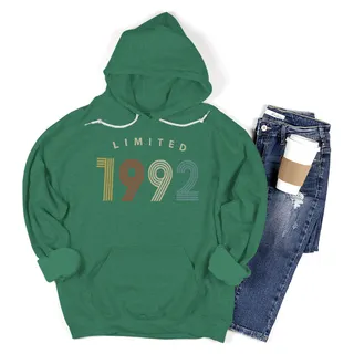 Not Perfect But Limited 1992 Birthday Hoodie For Women Men – Kelly Green