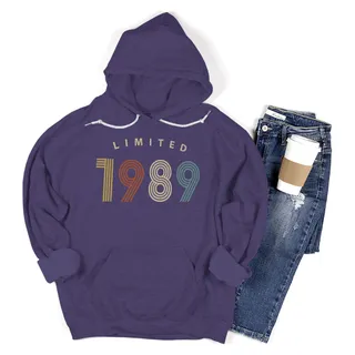 Not Perfect But Limited 1989 Birthday Hoodie For Women Men – Purple